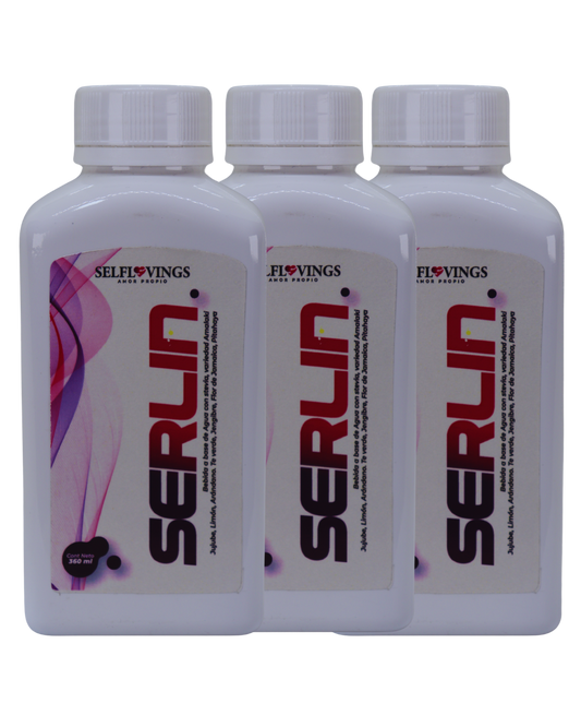 Drenador Hepático Serlin - Detox 360ml PROMO DE 3